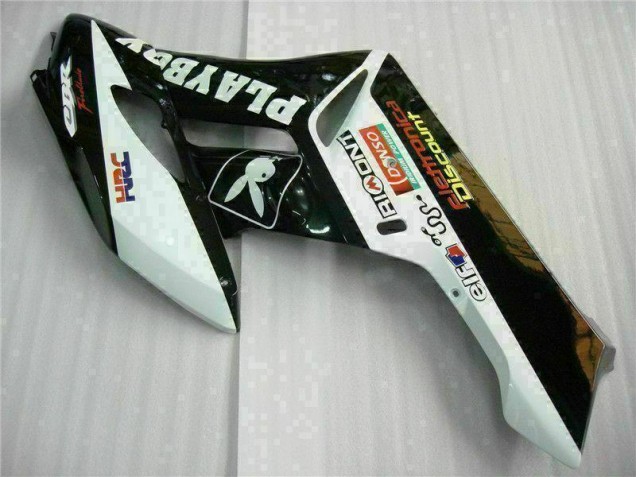 Kit Carenado CBR 1000 RR 2004-2005 - Negro Blanco