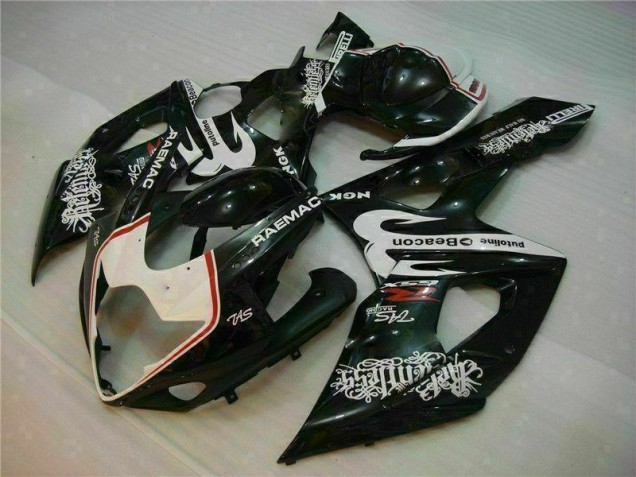 Kit Carenado GSXR 1000 K5 2005-2006 - Blanco Negro Kit Carenado GSXR 1000 K5 2005-2006 - Blanco Negro
