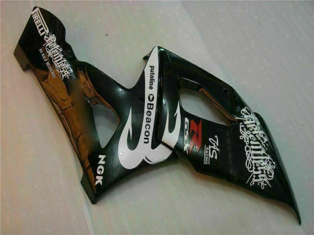 Kit Carenado GSXR 1000 K5 2005-2006 - Blanco Negro Kit Carenado GSXR 1000 K5 2005-2006 - Blanco Negro
