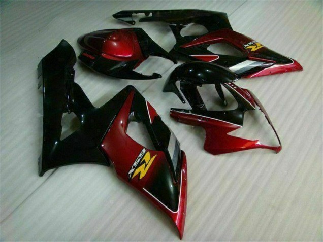 Kit Carenado GSXR 1000 K5 2005-2006 - Rojo Negro Kit Carenado GSXR 1000 K5 2005-2006 - Rojo Negro
