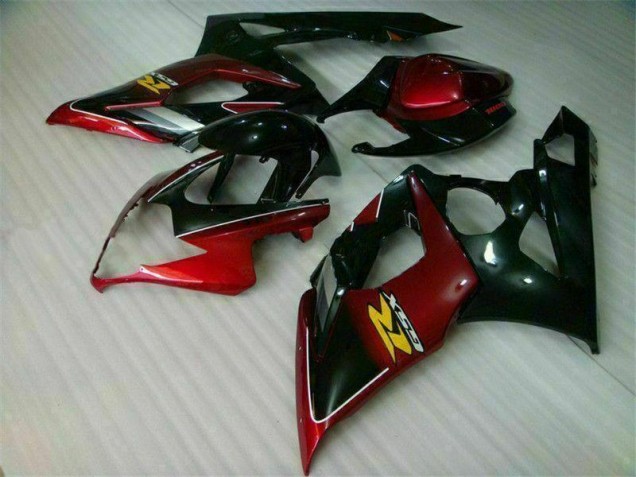 Kit Carenado GSXR 1000 K5 2005-2006 - Rojo Negro Kit Carenado GSXR 1000 K5 2005-2006 - Rojo Negro