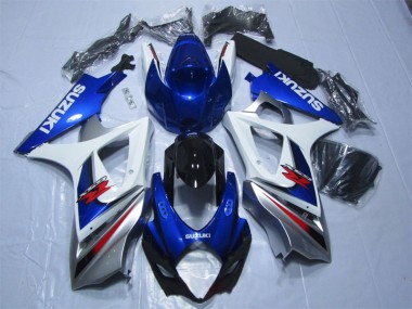 Kit Carenado GSXR 1000 K7 2007-2008 - Azul Blanco