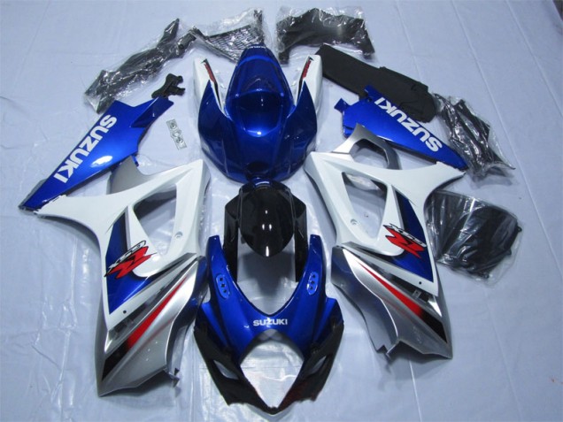Kit Carenado GSXR 1000 K7 2007-2008 - Azul Blanco