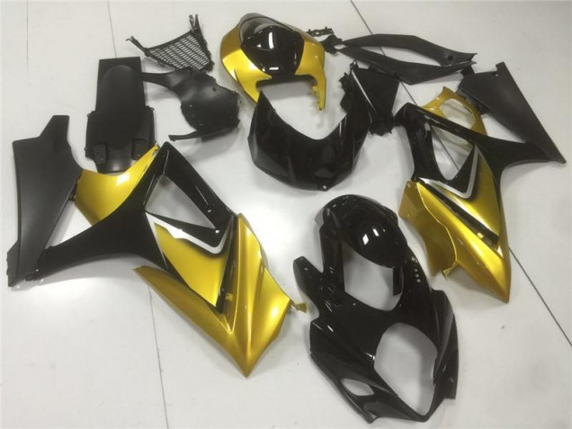 Kit Carenado GSXR 1000 K7 2007-2008 - Oro Negro