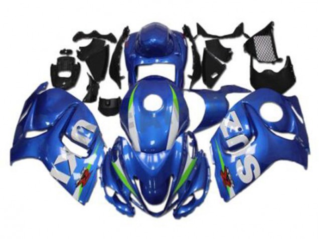 Kit Carenado GSXR 1300 Hayabusa 2008-2019 - Azul Blanco Kit Carenado GSXR 1300 Hayabusa 2008-2019 - Azul Blanco