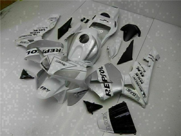 Kit Carenado Inyección CBR 600 RR 2003-2004 - Blanco Repsol