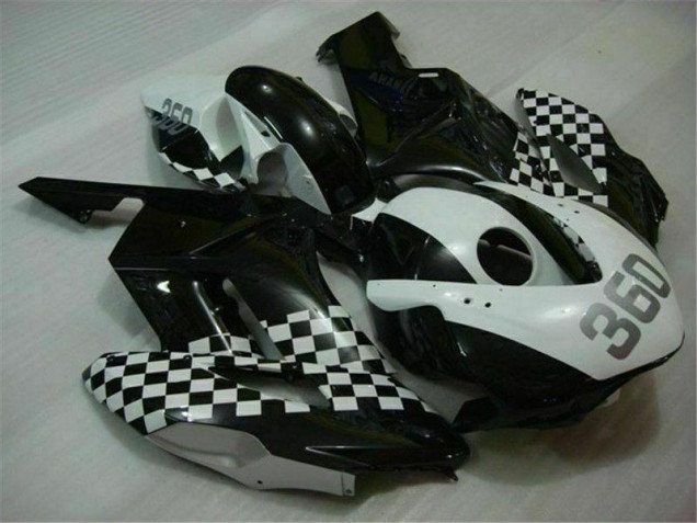 Kit Completo Carenado CBR 1000 RR 2004-2005 - Blanco Negro