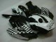 Kit Completo Carenado CBR 1000 RR 2004-2005 - Blanco Negro