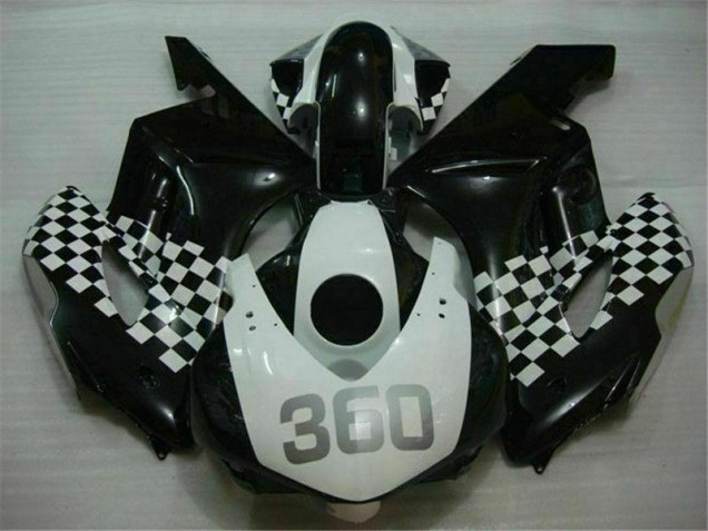 Kit Completo Carenado CBR 1000 RR 2004-2005 - Blanco Negro