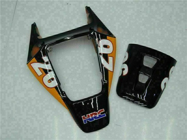Kit Completo Carenado CBR 1000 RR 2004-2005 - Naranja Negro Repsol