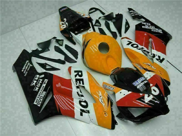 Kit Completo Carenado CBR 1000 RR 2004-2005 - Naranja Negro Repsol