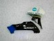 Kit Completo Carenado CBR 600 RR 2003-2004 - Blanco Negro