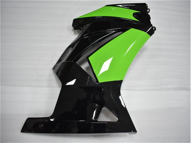 Kit Completo Carenado EX250 2008-2012 - Negro Verde Kit Completo Carenado EX250 2008-2012 - Negro Verde