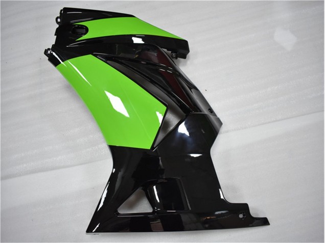 Kit Completo Carenado EX250 2008-2012 - Negro Verde Kit Completo Carenado EX250 2008-2012 - Negro Verde