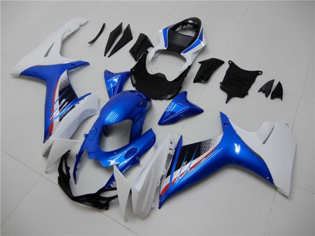 Kit Completo Carenado GSXR 600 / 750 K11 2011-2021 - Azul Blanco