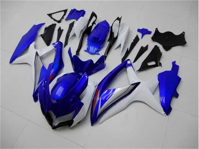 Kit Completo Carenado GSXR 600 / 750 K8 2008-2010 - Azul Blanco