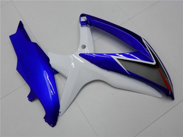 Kit Completo Carenado GSXR 600 / 750 K8 2008-2010 - Blanco Azul