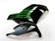 Kit Completo Carenado ZX14R ZZR 1400 2012-2021 - Negro Verde