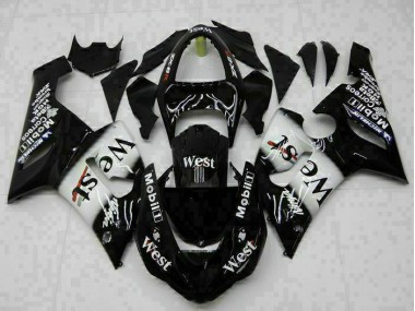 Kit Completo Carenado ZX6R 2005-2006 - Negro