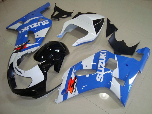 Kits ABS Carenado GSXR 750 K1 K2 K3 2001-2003 - Azul Blanco