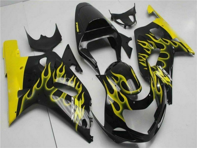 Kits Carenado GSXR 600 / 750 K1 K2 K3 2001-2003 - Negro