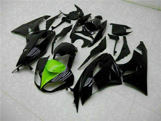 Kits Carenado ZX6R 2009-2012 - Negro Verde Kits Carenado ZX6R 2009-2012 - Negro Verde