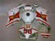Kits Completo Carenado ABS CBR 1000 RR 2004-2005 - Blanco Rojo
