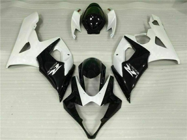 Kits Completo Carenado ABS GSXR 1000 K5 2005-2006 - Blanco Negro Kits Completo Carenado ABS GSXR 1000 K5 2005-2006 - Blanco Negro