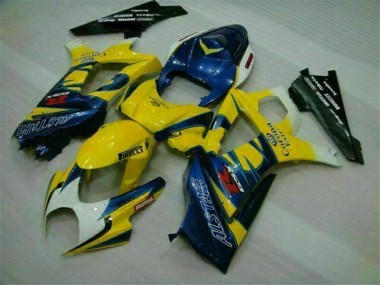 Kits Completo Carenado ABS GSXR 1000 K7 2007-2008 - Amarillo