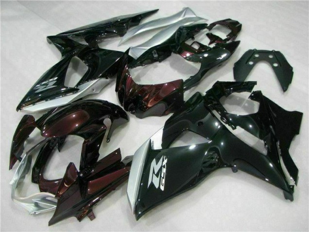 Kits Completo Carenado ABS GSXR 1000 K9 2009-2016 - Marrón Negro