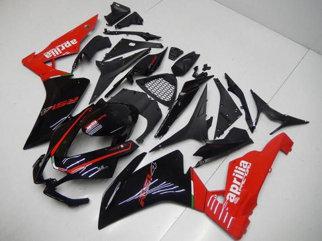 Kits Completo Carenado ABS RSV4 2009-2015 - Negro Rojo Kits Completo Carenado ABS RSV4 2009-2015 - Negro Rojo