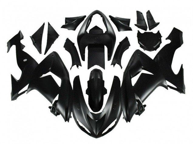 Kits Completo Carenado ABS ZX10R 2006-2007 - Negro Mate