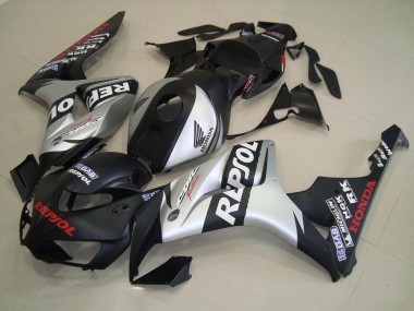 Kits Completo Carenado CBR 1000 RR 2006-2007 - Negro Mate Plata Repsol