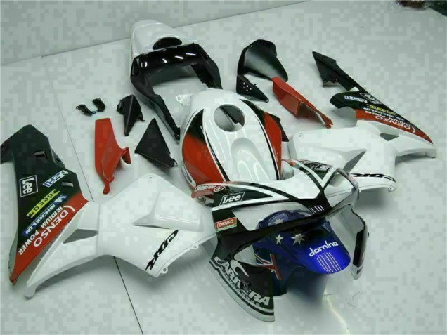 Kits Completo Carenado CBR 600 RR 2003-2004 - Blanco Azul