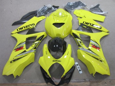 Kits Completo Carenado GSXR 1000 K7 2007-2008 - Amarillo Negro