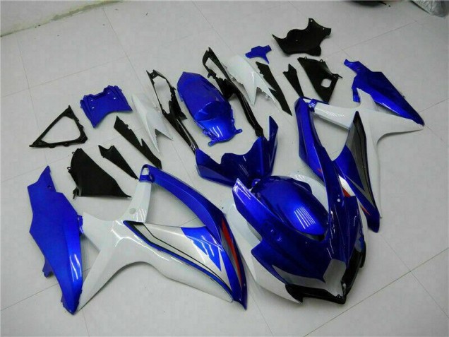 Kits Completo Carenado GSXR 600 / 750 K8 2008-2010 - Azul Blanco