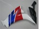 Plástica CBR 1000 RR 2012-2016 - Blanco Azul Rojo Plástica CBR 1000 RR 2012-2016 - Blanco Azul Rojo