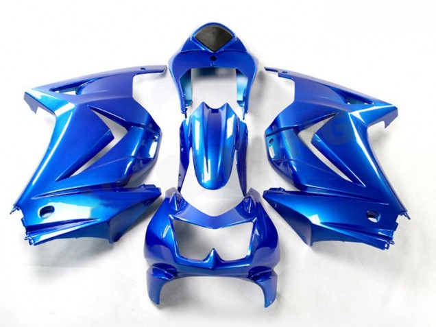 Plástica EX250 2008-2012 - Azul Plástica EX250 2008-2012 - Azul