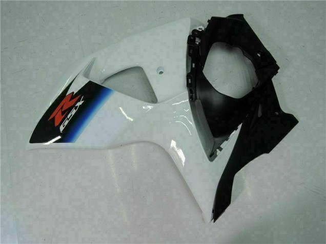 Plástica GSXR 1000 K9 2009-2016 - Blanco Negro Plástica GSXR 1000 K9 2009-2016 - Blanco Negro