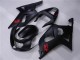 Plástica GSXR 600 / 750 K1 K2 K3 2001-2003 - Negro