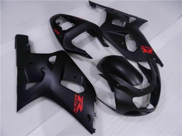 Plástica GSXR 600 / 750 K1 K2 K3 2001-2003 - Negro