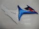 Plástica GSXR 600 / 750 K11 2011-2021 - Azul Blanco