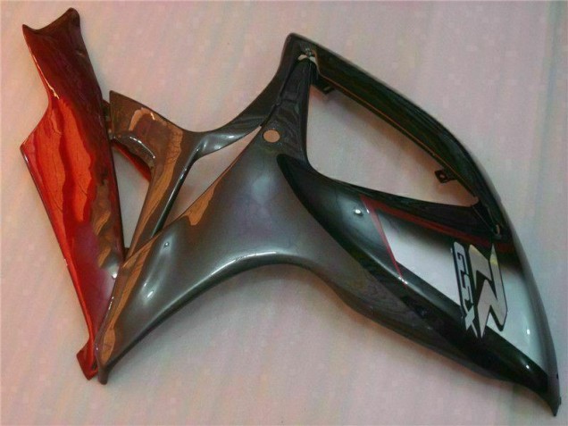 Plástica GSXR 600 / 750 K6 2006-2007 - Negro Rojo