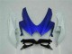Plástica GSXR 600 / 750 K8 2008-2010 - Azul Blanco