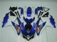 Plástica GSXR 600 / 750 K8 2008-2010 - Azul Blanco