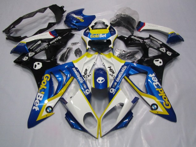 Plástica S1000RR 2009-2014 - Azul Blanco GoldBet Plástica S1000RR 2009-2014 - Azul Blanco GoldBet