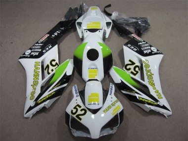 Plástico CBR 1000 RR 2004-2005 - Blanco Verde Hannspree 52