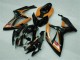 Plástico GSXR 600 / 750 K6 2006-2007 - Negro Naranja Plástico GSXR 600 / 750 K6 2006-2007 - Negro Naranja