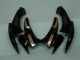 Plástico GSXR 600 / 750 K6 2006-2007 - Negro Naranja Plástico GSXR 600 / 750 K6 2006-2007 - Negro Naranja
