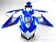 Plástico GSXR 600 / 750 K8 2008-2010 - Azul Blanco
